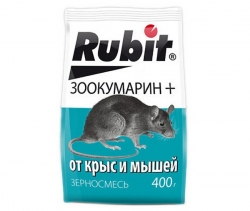 Рубит Зоокумарин+ зерновая смесь 400 гр.