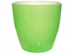 Грация кашпо 17 (2,8 л) прозрачно-зеленый