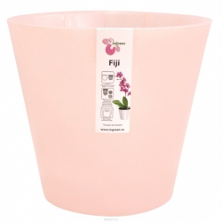 Горшок для цветов Орхидеи Фиджи D=230мм (5л) розовый перламутр пластик ING1559РЗПЕРЛ InGreen